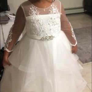 Girls communion dress